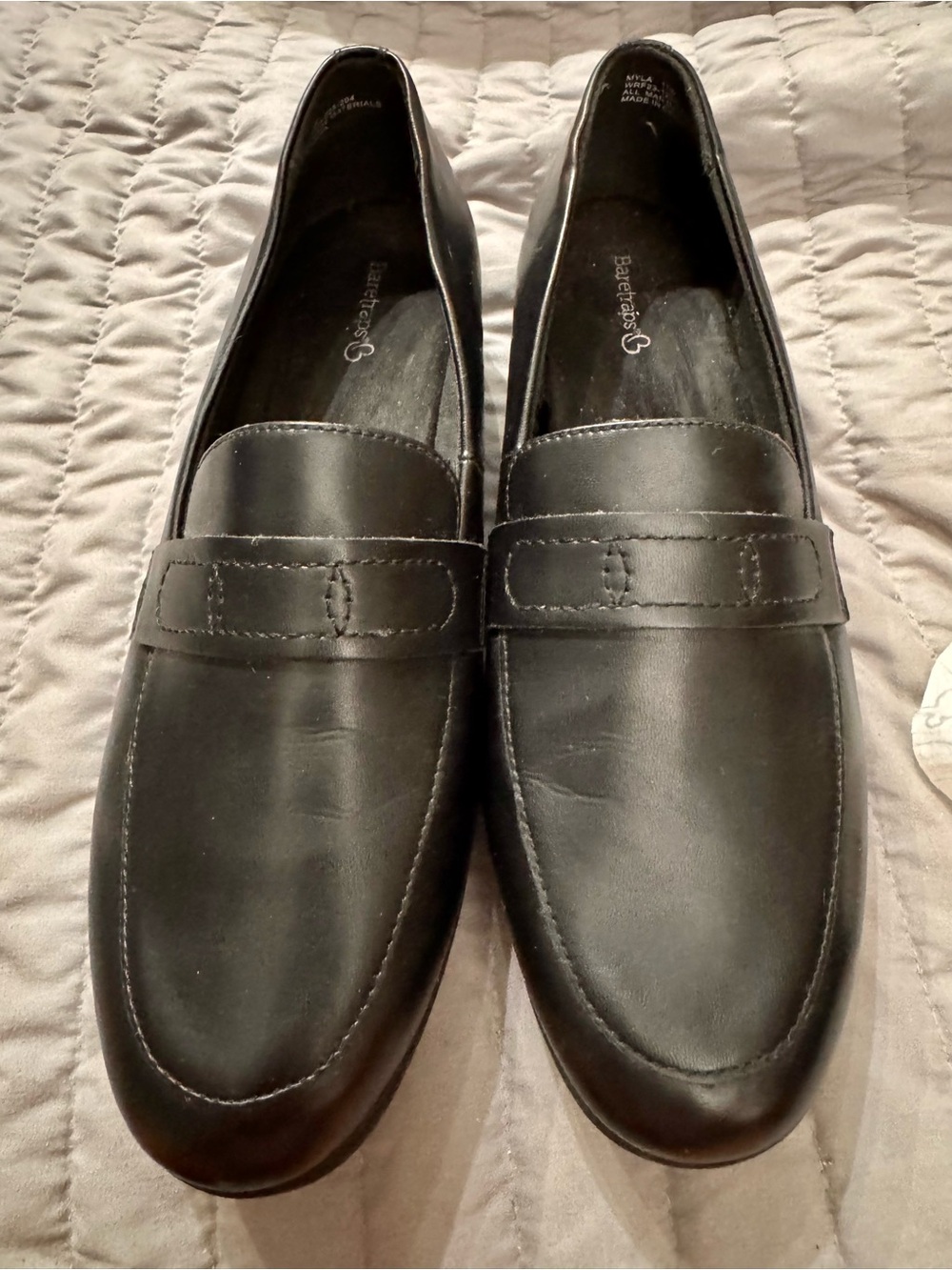 Baretraps Women’s Black Slip-On Loafers